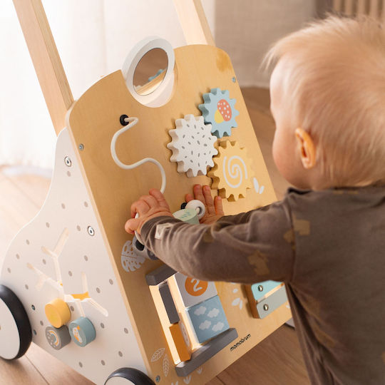 Holzlernläufer 8-in-1 Baby-Schiebespielbrett