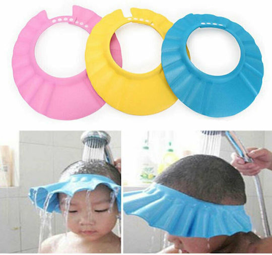 Protective Bath Hat Blue 1pcs