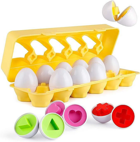Iso Trade Puzzle Eggs Set 12 Pcs 26653 18480-0