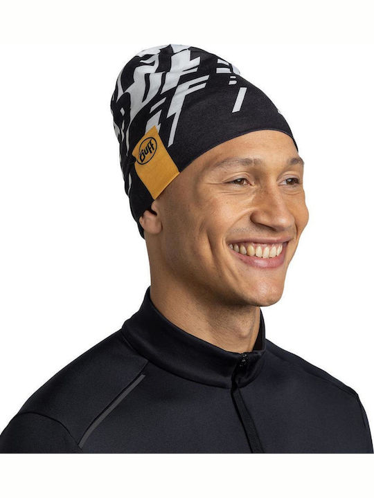 Ecostretch Beanie Unisex Beanie Knitted in Black color