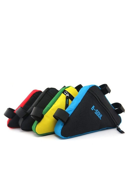 B-Soul 2100020753832 Bicycle Frame Bag Blue
