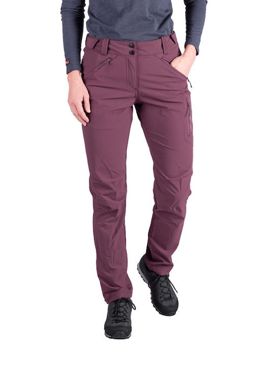 Northfinder Stretch Women's Hiking Long Trousers Purple