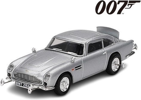 Mini GT Aston Martin Db5 Goldfinger Количка Мащаб 1:64