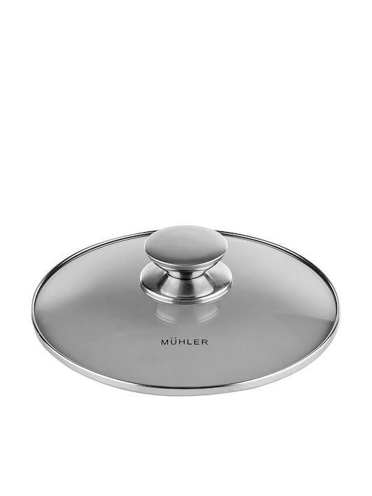 Muhler Βαθιά Ανοξείδωτη Κατσαρόλα 5.5lt / 24cm