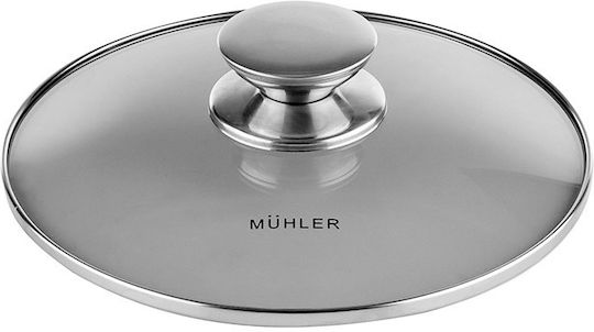 Muhler Дълбока Неръждаема Тенджера 5.5лт / 24см