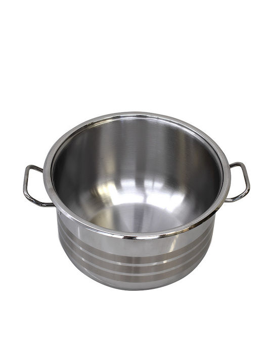 Hascevher Arian Gastro Βαθιά Ανοξείδωτη Κατσαρόλα 54lt / 50cm