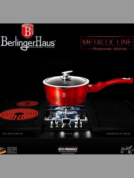 Berlinger Haus Metallic Line made of Aluminum 1.2lt / 16cm Burgundy Collection