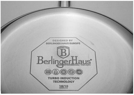 Berlinger Haus Eternal Collection Неръждаема Плитка Тенджера 3.8лт / 28см