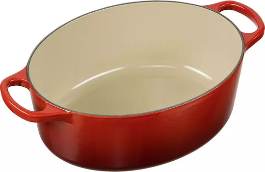 Le Creuset Signature Flacher Topf aus Gusseisen 7.5Es / 33cm