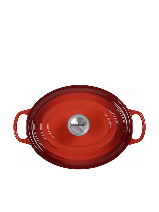 Le Creuset Signature Shallow Pot made of Cast Iron 7.5lt / 33cm