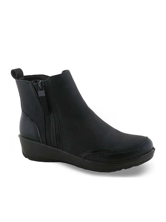 Stiefeletten Damen Schwarz