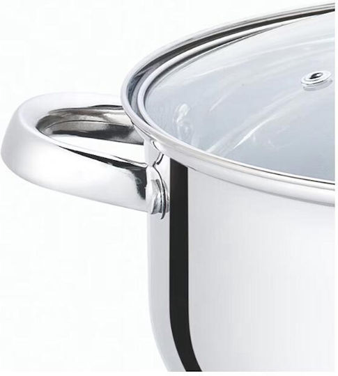 Cheffinger Βαθιά Ανοξείδωτη Κατσαρόλα 18cm