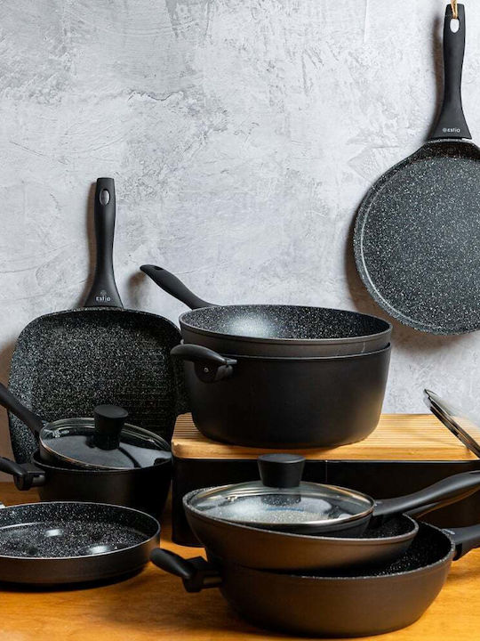 Estia Cuisson din Aluminiu 1.8lt / 18cm Black