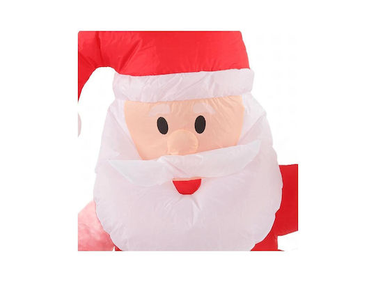 Inflatable Illuminated Santa Claus Red 150cm