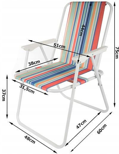 Beach Chair 48x60x75cm