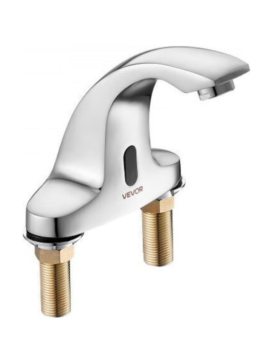 Vevor Mixing Sink Faucet with Photocell Sensor Silver
