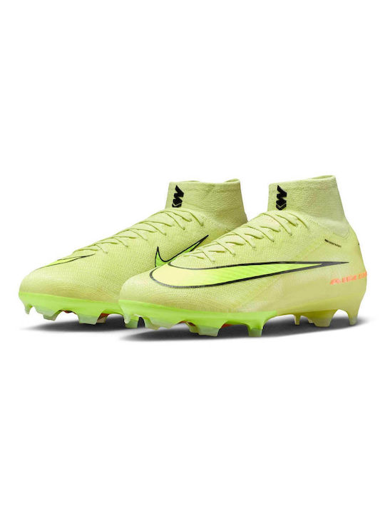 Nike Mercurial Superfly 10 Elite FG Football Shoes with Cleats Yellow
