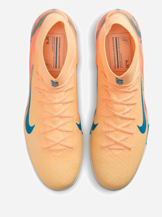 Nike Mercurial Superfly 10 Academy Футболни Обувки с Гумена Подметка Сини