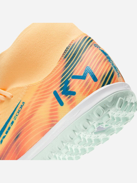 Nike Mercurial Superfly 10 Academy Футболни Обувки с Гумена Подметка Сини