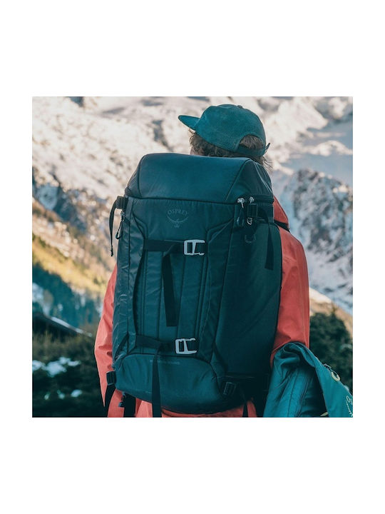 Osprey Pack Plus Bergsteigerrucksack 55lt Wasserdicht Schwarz Trekking
