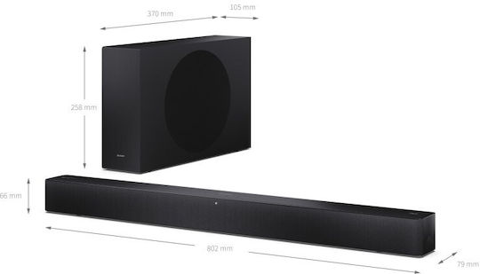 Sharp HT-SBW310 Soundbar Bluetooth και HDMI