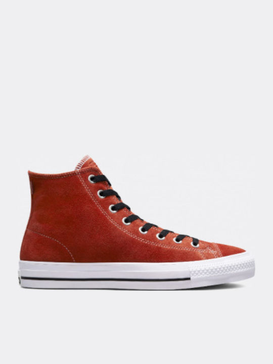 Cons Chuck Taylor All Star Pro Μποτάκια Dark Terracotta / Black / White
