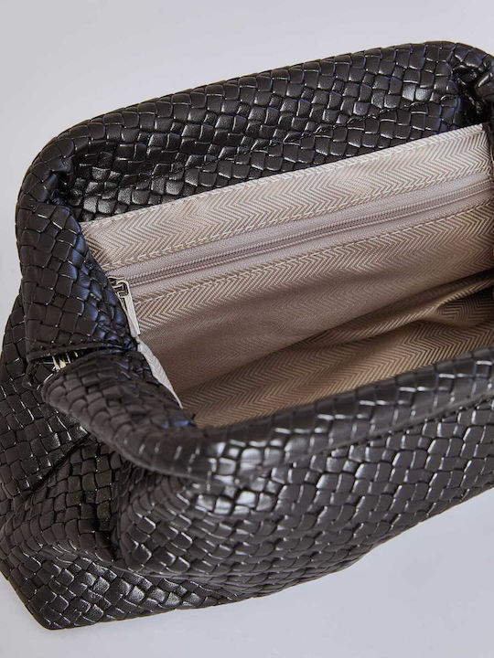 Celestino Women's Clutch Bag Embossed Black
