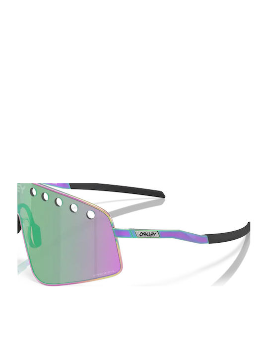 Oakley Sutro Ti Дамски Слънчеви Очила с Лилава Метална Рамка и Многоцветни Огледални Стъкла OO6025-05