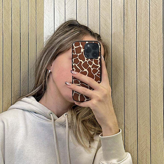 Калъф Sonique Animal Print Series Motorla Moto E22 4g Жираф 01