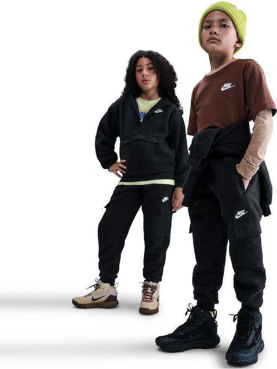 Nike Club Fleece Μαύρο