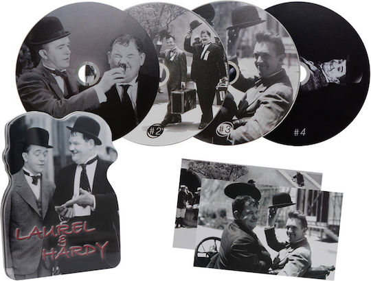 Laurel & Hardy Dvd Μεταλλικό Κουτί