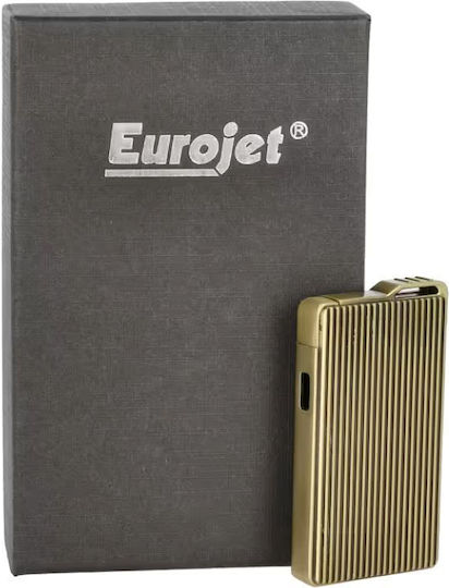 EuroJet Lighter Flame Windproof with Jet Flame in Bronze color