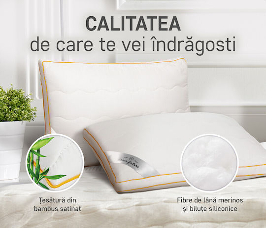 Green Future Bamboo Kopfkissen Wolle 45x65cm