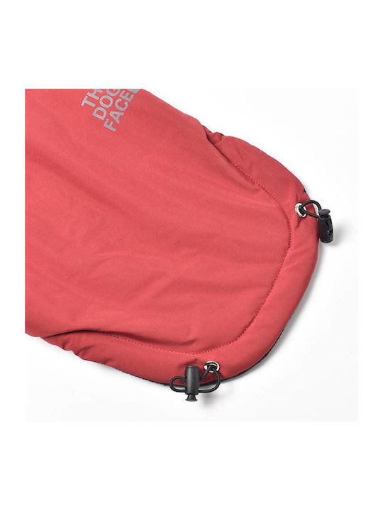 Denik Pets Red Dog Coat with Hood