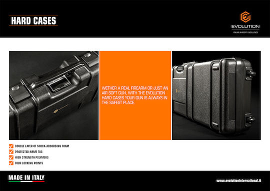 Evolution Rifle Hard Case Weapon Case Internal Size 86x24.5x7.5