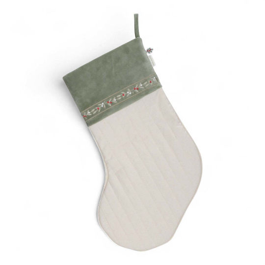 Christmas Decorative Fabric Sock Width 29cm