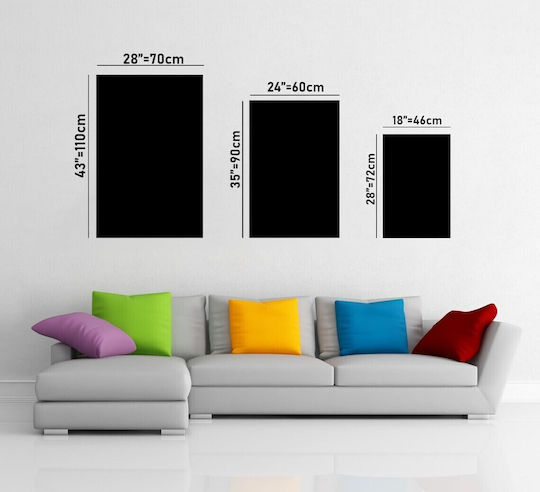 Wallity Painting Glass 46x72cm