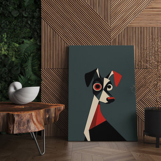 Canvas Painting 255lnc1217 70x100cm Multi Wallity Vertical Wood Canvas