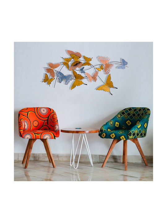 Decor Perete Fluturi 279enz2518 105x8x57cm Multi Wallity Metal