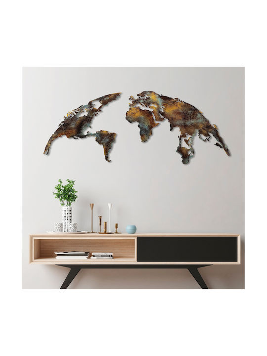 Wallity Copper Metallic Wall Decor 150x59cm