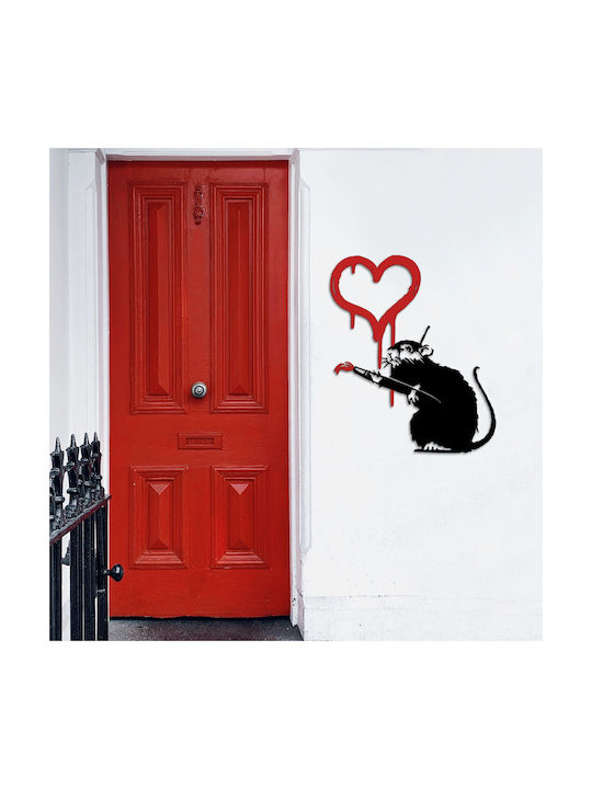 Wallity από Μέταλλο Banksy 70x60cm