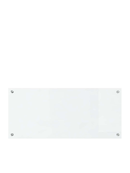 Vidaxl Kitchen Back Panel Transparent 90 x 40 x 0.8 cm Tempered Glass