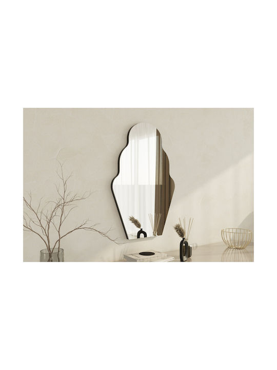 Perilla Wandspiegel 116sam1212 50x2,2x70cm Schwarz Hanah Home MDF
