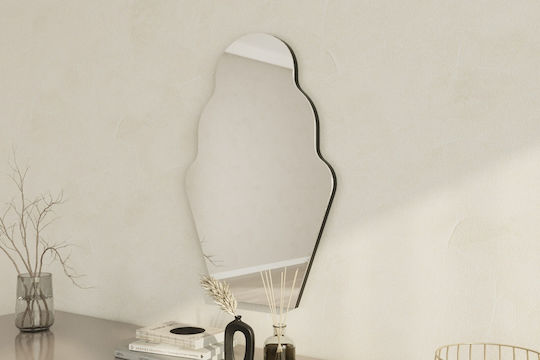 Perilla Wall Mirror 116sam1212 50x2.2x70cm Black Hanah Home MDF