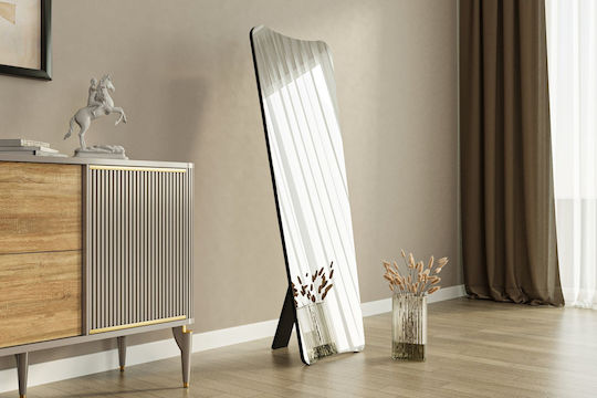 Огледало за стена Vitros 116sam1179 55x2.2x150см Черно Hanah Home MDF Огледало за стена Vitros 116sam1179 55x2.2x150см Черно Hanah Home MDF