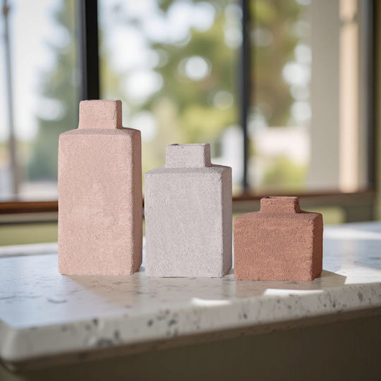 Espiel Vază Decorativă Ceramică Portocaliu 1buc