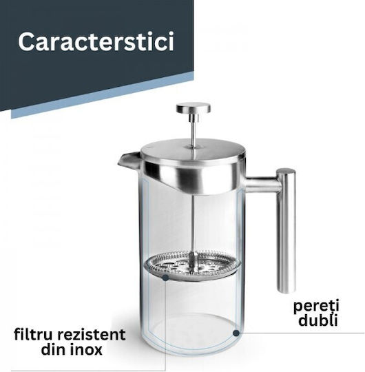 Presă Franceză de Cafea Francesca 1 Litru