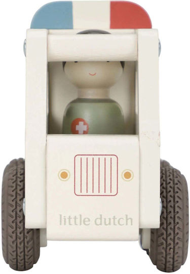 Little Dutch Αυτοκινητάκι Ασθενοφόρο για 18+ Ετών