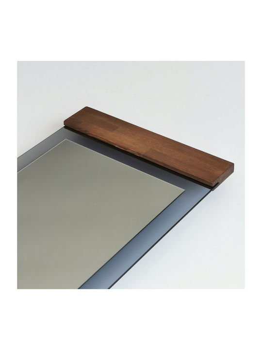 Aberto Design Boden- oder Standspiegel mit Braunes Metallisches Rahmenmaterial 170x50cm