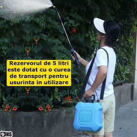 Pressure Sprayer Electric with Capacity 5lt in Black color
